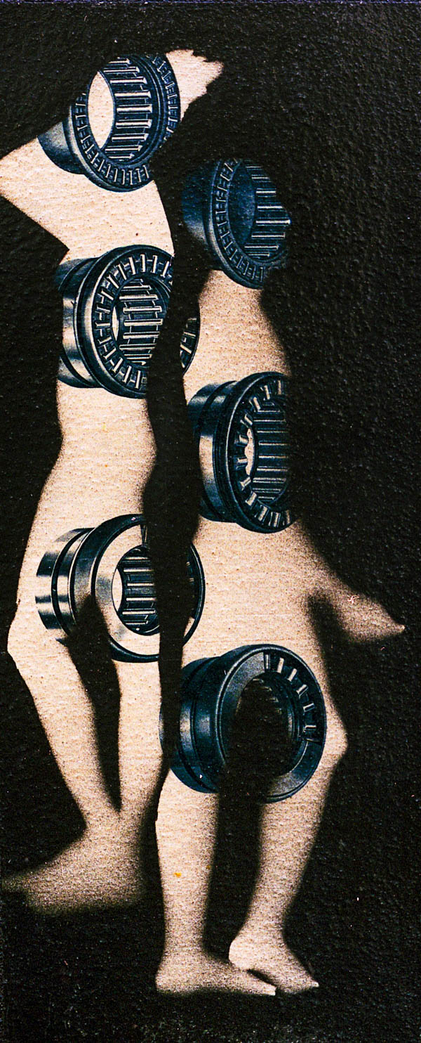 Diapo 9 1989 Con Secuencias del Hombre, Pintura Industrial, 24 x 16 cm