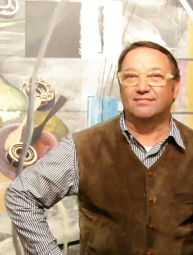 Ricardo Casstillo en la Sala Caja de la Inmaculada en El Puerto de Santa María (Cádiz) enero 2008