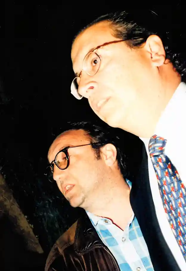 R. Casstillo, director y L. Venegas, editor de la coleción de grabados EL PAISAJE ANDALUZ POR CAÑADAS, CORDELES Y VEREDAS 2010